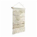 Панно из шерсти и хлопка с узором Beige Calista Serene варинант исполнения - 1 | Loft Concept в Перми