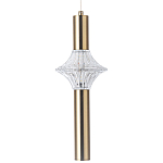 Подвесной светильник Toussaint Metal Tube Brass Hanging Lamp варинант исполнения - 1 | Loft Concept в Перми