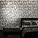 Гипсовая 3D Панель M-14 варинант исполнения - 1 | Loft Concept в Перми