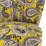 Кресло Harper Paisley Armchair Yellow варинант исполнения - 3 | Loft Concept в Перми