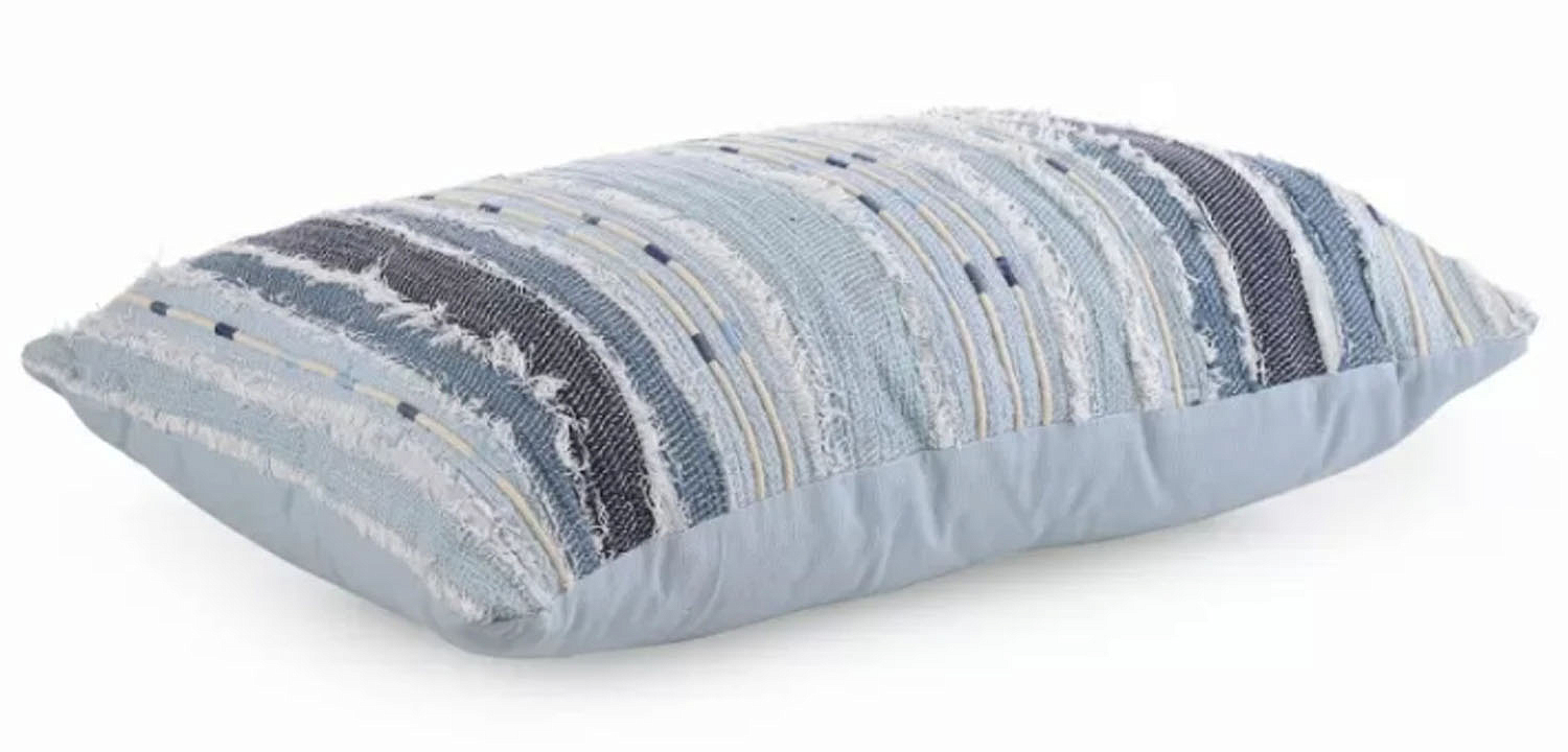 Подушка Blue Ikat stripes Подушка Blue Ikat stripes - Loft-Concept в Перми