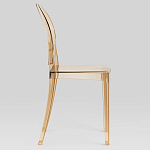 Прозрачный стул с янтарным оттенком LOUIS GHOST CHAIR варинант исполнения - 2 | Loft Concept в Перми