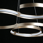 Люстра подвесная светодиодная в виде волнообразной ленты Ribbon Vortex варинант исполнения - 22 | Loft Concept в Перми