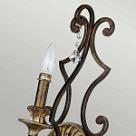 Бра в форме свечи и подвесками в классическом стиле Quoizel варинант исполнения - 2 | Loft Concept в Перми