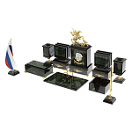 Настольный письменный набор из нефрита в подарочной коробке Victorious варинант исполнения - 2 | Loft Concept в Перми