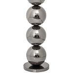 Торшер с основанием в виде металлических сфер Balance Floor Lamp Black варинант исполнения - 2 | Loft Concept в Перми