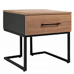 Тумба прикроватная с ящиком в стиле лофт Urban Style Space варинант исполнения - 1 | Loft Concept в Перми