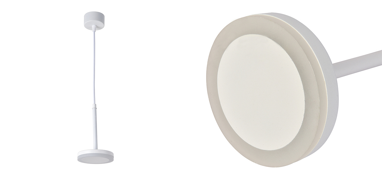 Светодиодный подвесной светильник DIENES White Светодиодный подвесной светильник DIENES White - Loft-Concept в Перми