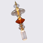 Подвесной светильник с плафонами разной формы Geometry Glass варинант исполнения - 2 | Loft Concept в Перми