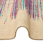 Ковер с геометрическим узором из комбинированного состава Full rhythm варинант исполнения - 2 | Loft Concept в Перми