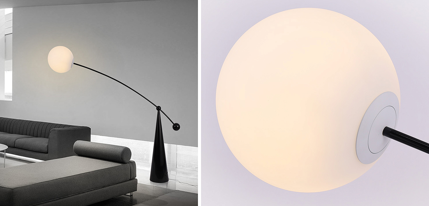 Торшер Opal LED Surface Floor Light Торшер Opal LED Surface Floor Light - Loft-Concept в Перми