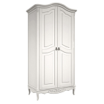 Шкаф белый из массива бука в стиле прованс White Provence варинант исполнения - 3 | Loft Concept в Перми