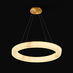 Люстра в виде кольца из натурального камня Minerals of Light варинант исполнения - 2 | Loft Concept в Перми