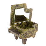 Шкатулка в виде рояля из натурального камня змеевик Stone Casket варинант исполнения - 2 | Loft Concept в Перми