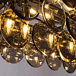 Люстра с круглыми стеклянными подвесками Cardiel Smok Glass Chandelier варинант исполнения - 3 | Loft Concept в Перми