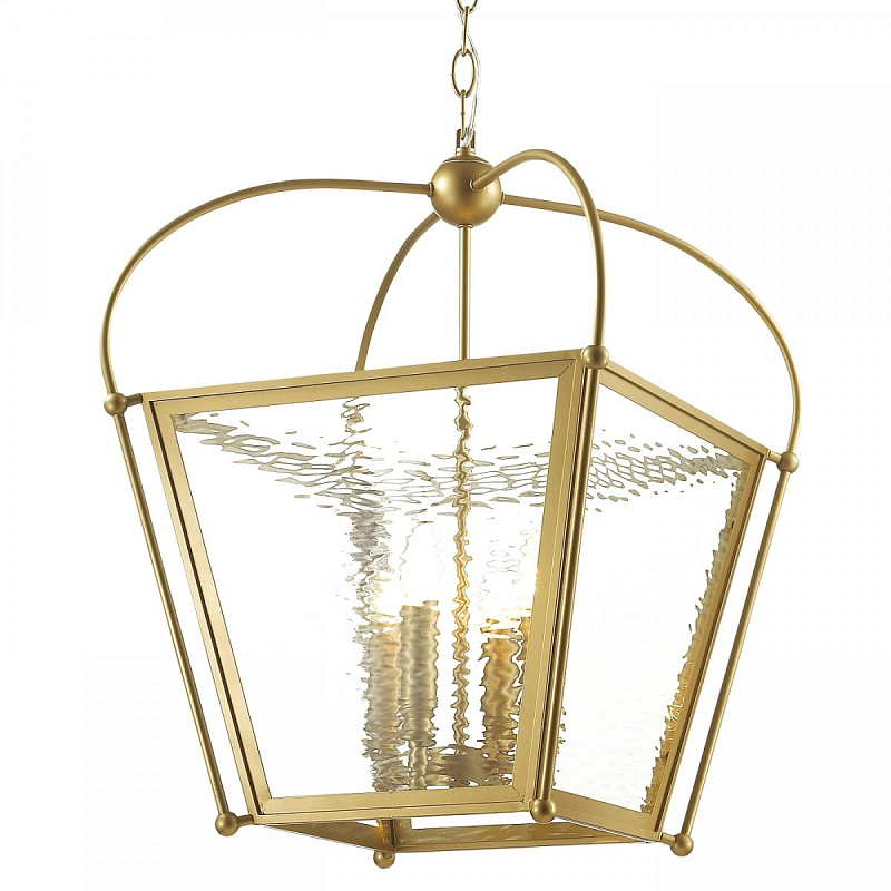 Люстра DUTCH Glass Pendant Arteco 4 Gold Прозрачное Стекло Золотой Люстра DUTCH Glass Pendant Arteco 4 Gold Прозрачное Стекло Золотой в Перми | Loft Concept