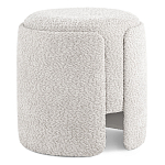 Дизайнерский Пуф Букле Poof Alice Light Gray Boucle  варинант исполнения - 1 | Loft Concept в Перми