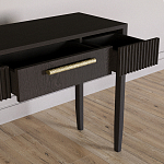 Элегантная Консоль Primo с выдвижным ящиком Темный орех варинант исполнения - 4 | Loft Concept в Перми