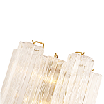 Бра с вертикальными стеклянными подвесками Hexagon Tube Light варинант исполнения - 4 | Loft Concept в Перми