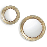 Зеркало Antique Mango Wood Round 60 варинант исполнения - 2 | Loft Concept в Перми