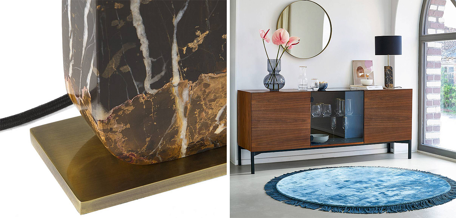 Настольная лампа Franca Marble Stand Настольная лампа Franca Marble Stand - Loft-Concept в Перми