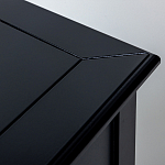 Черная тумба с выдвижным ящиком Monica варинант исполнения - 5 | Loft Concept в Перми