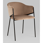 Стул Brace велюр капучино варинант исполнения - 1 | Loft Concept в Перми
