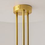 Люстра со стеклянными вставками Helios варинант исполнения - 5 | Loft Concept в Перми