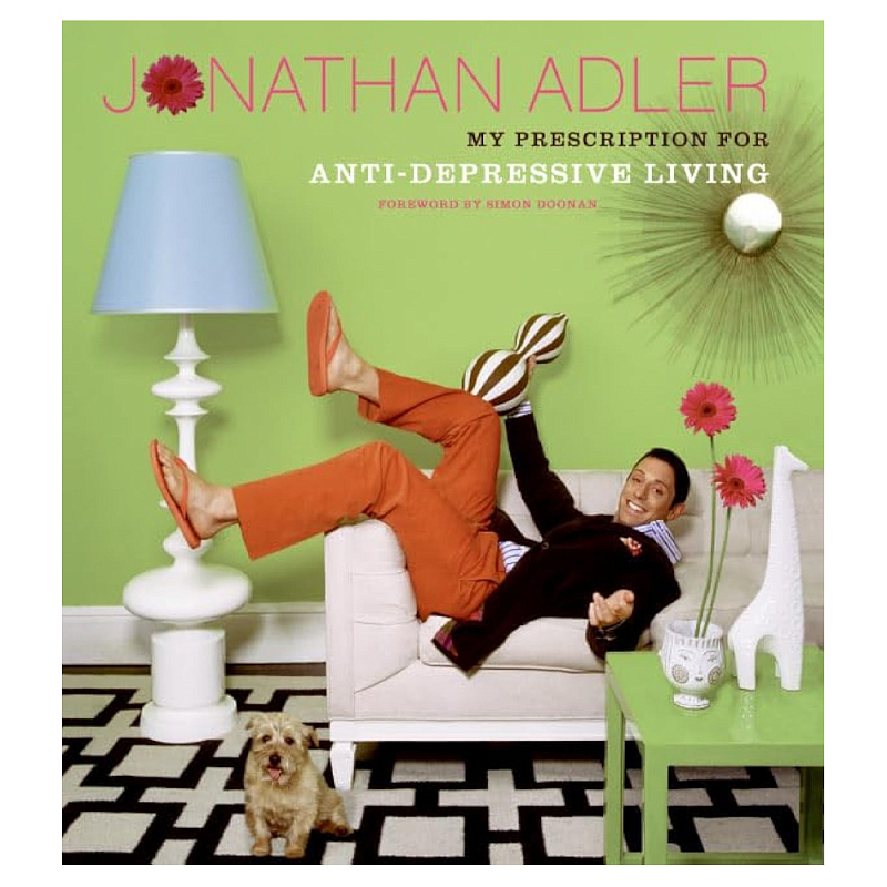 Коллекционный Арт-альбом  My Prescription for Anti-Depressive Living by Jonathan Adler 2005 Букинистика  в Перми | Loft Concept 