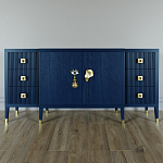 Большой Комод-буфет Elsa Dreams Blue с ящиками варинант исполнения - 5 | Loft Concept в Перми