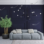 Гладкий карниз KT-59 варинант исполнения - 3 | Loft Concept в Перми