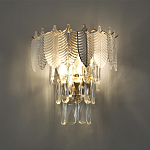 Бра Feather c Рельефным Стеклом варинант исполнения - 3 | Loft Concept в Перми