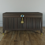 Большой дизайнерский Сундук Elsa Dreams Walnut варинант исполнения - 1 | Loft Concept в Перми