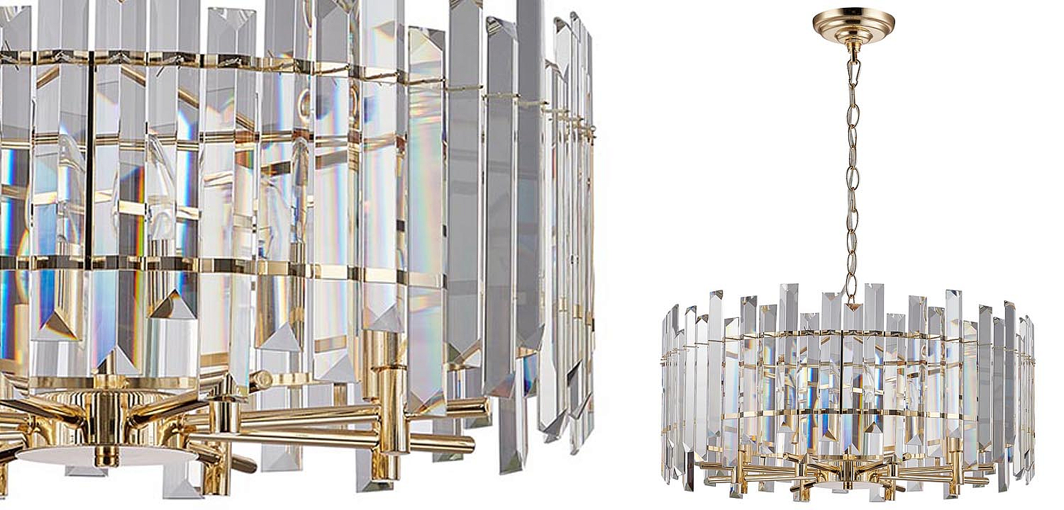 Люстра Langley Chandelier gold 60 Люстра Langley Chandelier gold 60 - Loft-Concept в Перми
