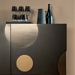 Дизайнерский комод с декором в виде круглых элементов на фасаде Matisse варинант исполнения - 3 | Loft Concept в Перми