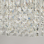 Потолочный светильник круглый с прозрачными подвесками Lunet варинант исполнения - 11 | Loft Concept в Перми