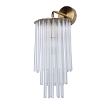 Бра с круглым основанием и длинными прозрачныи стеклянными трубками Nembus варинант исполнения - 1 | Loft Concept в Перми