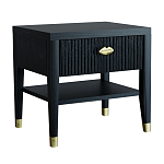 Прикроватная тумбочка с ящиком Elsa Dreams Black варинант исполнения - 6 | Loft Concept в Перми