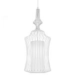 Подвесной светильник Wire Dream Pendant 4 Белый варинант исполнения - 3 | Loft Concept в Перми