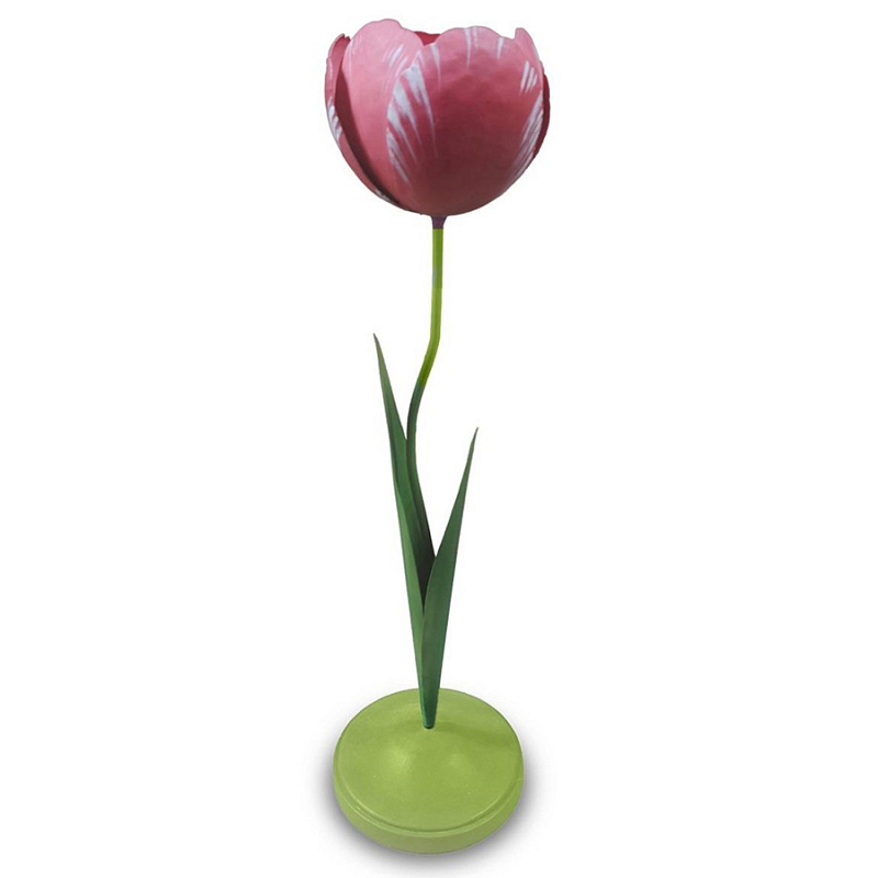 Подсвечник Candleholder Tulip Rem Red Зеленый Красный в Перми | Loft Concept 