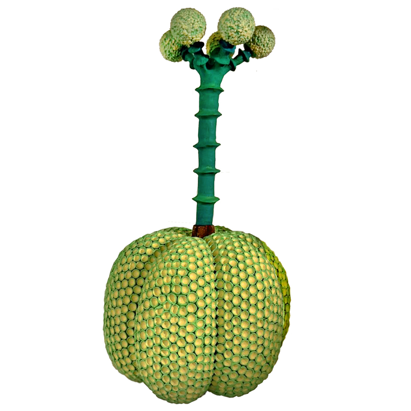 Статуэтка Зеленый тропический фрукт Pandora Tropical Light Green 69 Салатовый Мульти в Перми | Loft Concept 