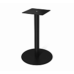 Стол обеденный с круглой столешницей черного цвета Harris Collection варинант исполнения - 5 | Loft Concept в Перми