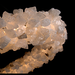 Люстра кольцевая из натурального горного хрусталя Harmonious Crystal Circles варинант исполнения - 3 | Loft Concept в Перми