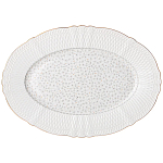 Обеденный сервиз белого цвета из фарфора на 6 персон 23 предмета Floral Charm варинант исполнения - 2 | Loft Concept в Перми