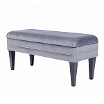 Мягкая банкетка с зоной для хранения Casket Grey варинант исполнения - 2 | Loft Concept в Перми