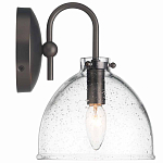 Бра с куполообразным прозрачным плафоном Glass Dome with Seeds варинант исполнения - 3 | Loft Concept в Перми