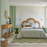 Консоль из плетеного ротанга с ящиками Armelle Rattan Console варинант исполнения - 6 | Loft Concept в Перми