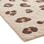 Ковер из хлопка с леопардовым принтом Soft Hugs варинант исполнения - 2 | Loft Concept в Перми