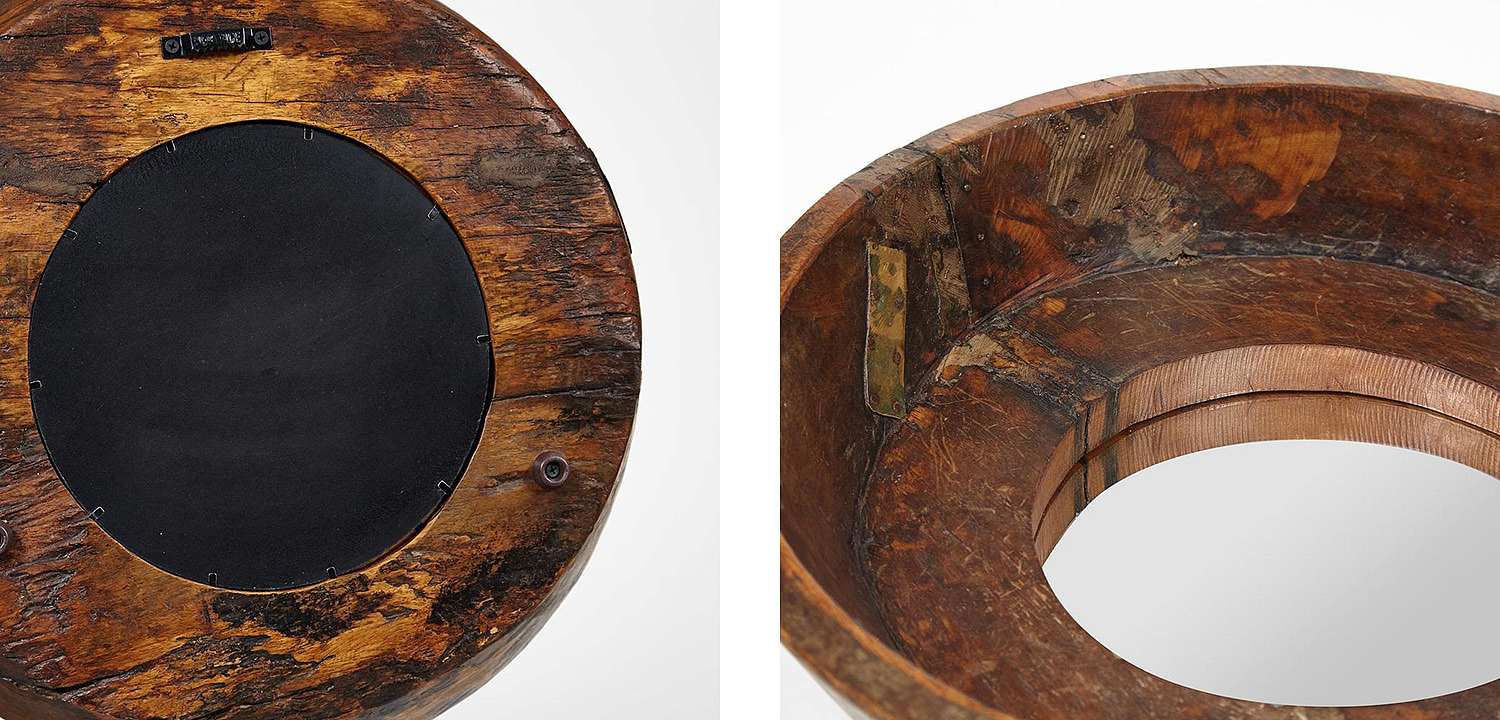 Зеркало Antique Indian Mango Wood Mirror Зеркало Antique Indian Mango Wood Mirror - Loft-Concept в Перми