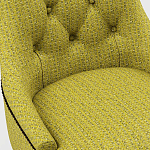 Мебельная ткань Шенилл горчичный цвет 142 см T4-62 варинант исполнения - 11 | Loft Concept в Перми